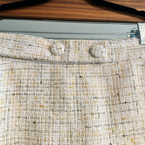 ZARA TEXTURED SKORT MULTICOLOURED - Picture 2 of 6